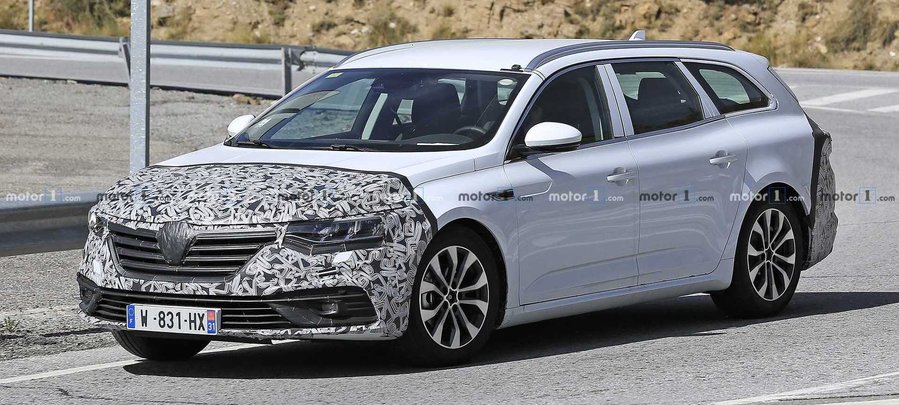 Renault Talisman Wagon Facelift Spied For The First Time