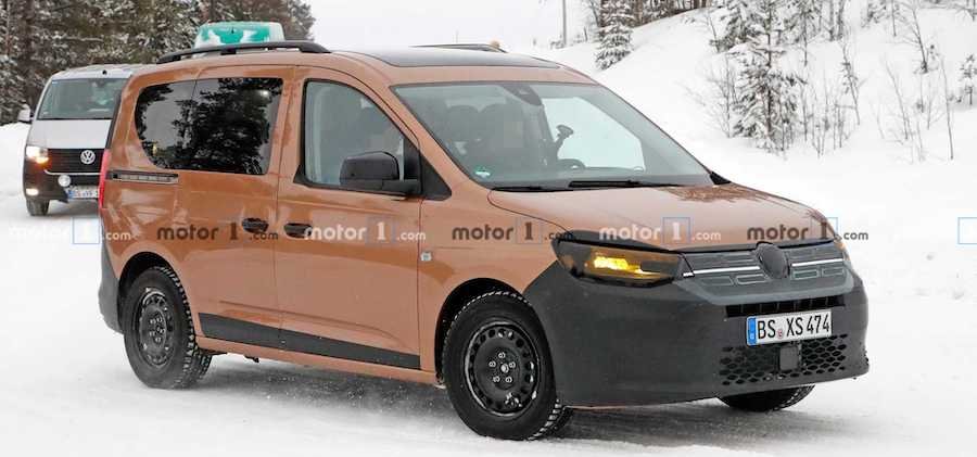 2020 VW Caddy Spied Trying Hard To Look Like A Dacia