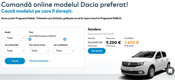 Dacia și Renault livrează vehiculele la domiciliu clienților, iar costurile pot fi achitate integral online!