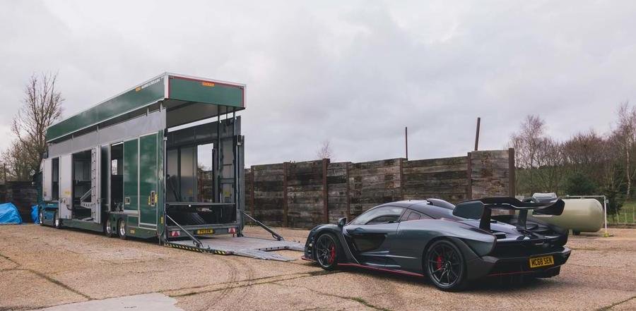 A day in the life of Britain's exotic car transporters