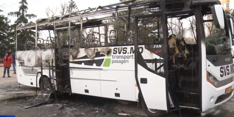 Поджоги Автобусов Компании Svs Auto Из Чадыр-Лунги