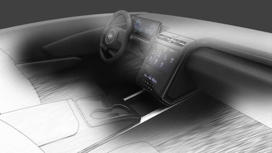 Hyundai Tucson Unofficial Teaser Reveals Futuristic Screen-Based Cabin