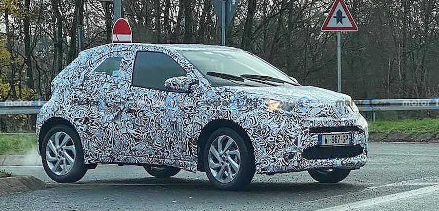 Next-Gen Toyota Aygo Spied For The First Time With Tiny Wheels