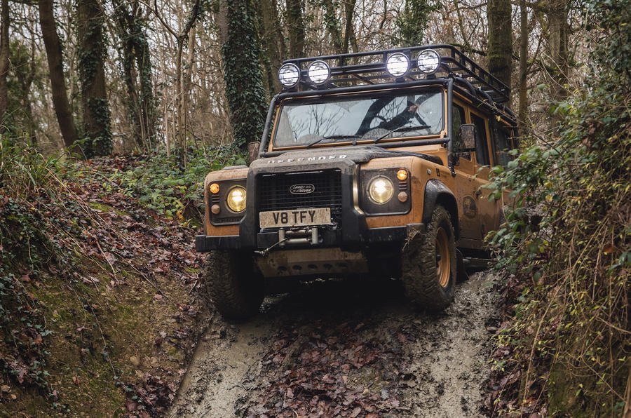 Land Rover pays tribute to Camel Trophy with 399bhp Defender V8