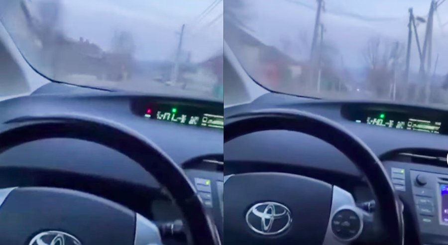 Încă un teribilist cu Toyota Prius în Moldova: cu 173 km/h prin localitate!