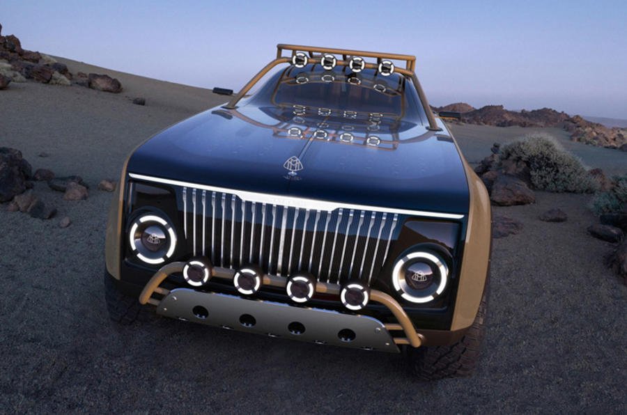 New Mercedes-Maybach concept is off-road luxury EV